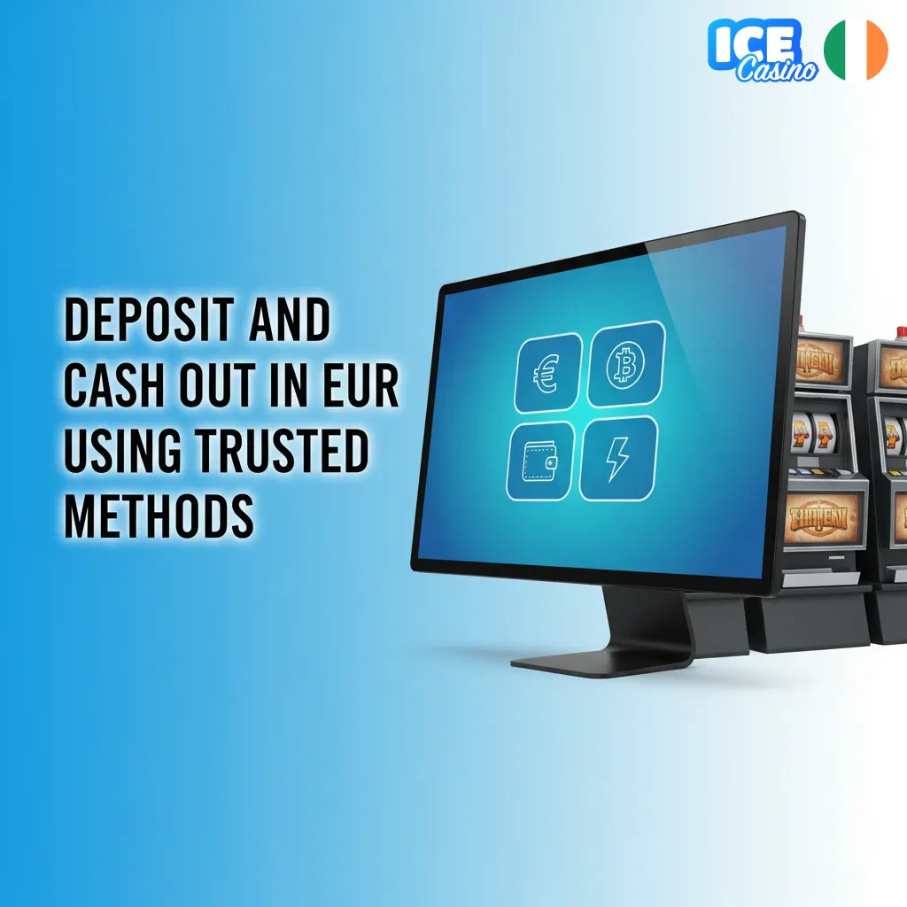 Ice Casino EUR payments: Visa, MasterCard, Skrill, Neteller, Bitcoin and more.