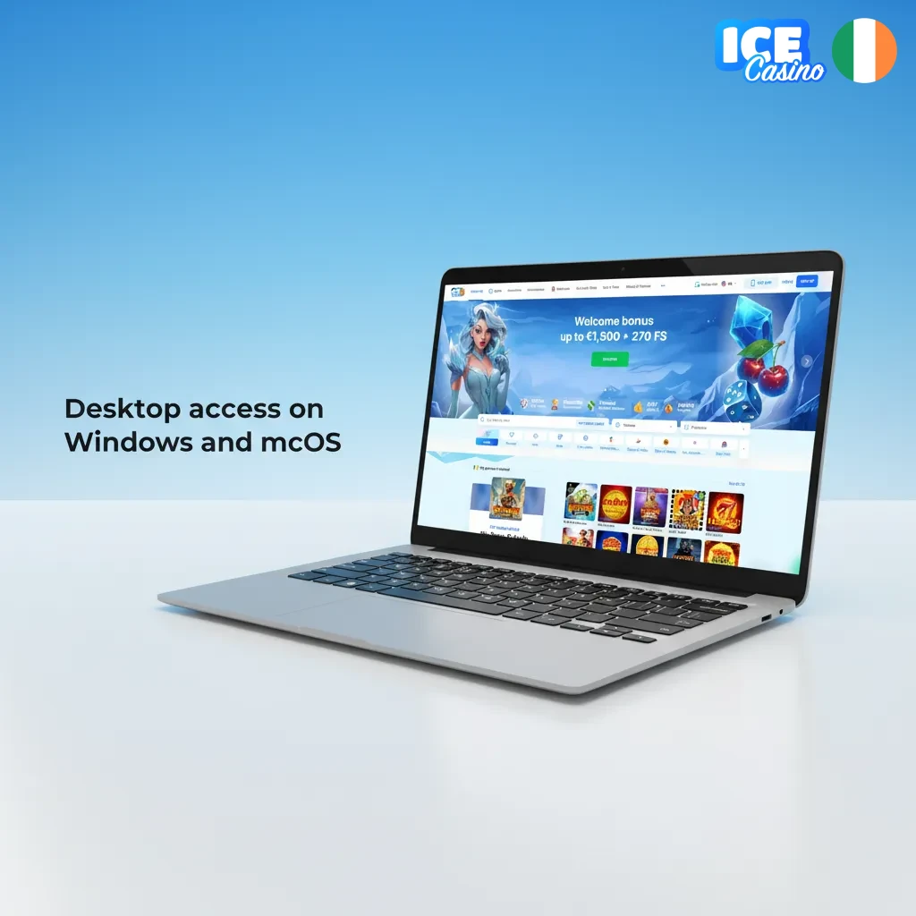 Desktop access: Windows/macOS, bet and casino via browser, no client needed.