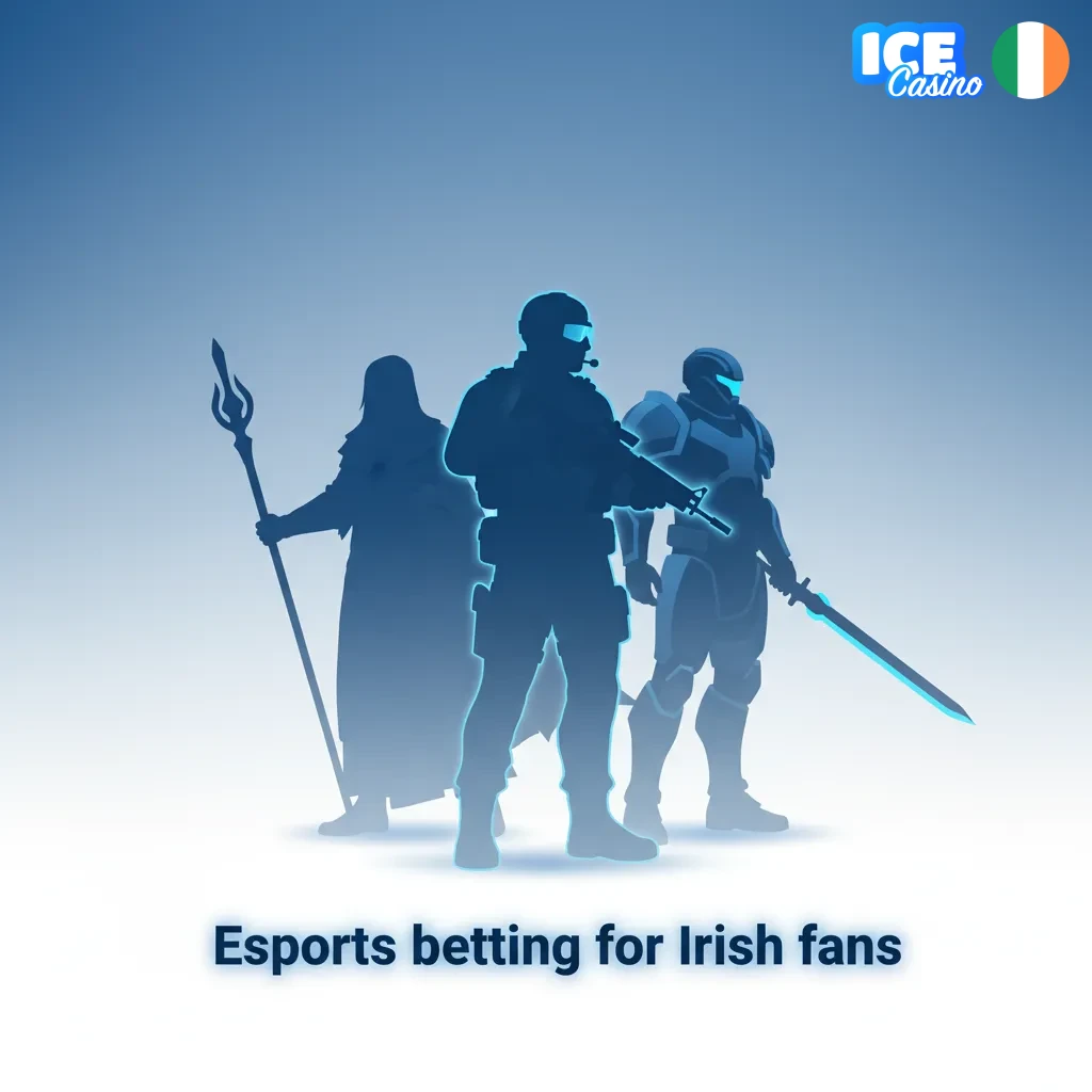 Irish esports betting: Dota 2, CS2, LoL, Valorant, FIFA, live markets, app view.