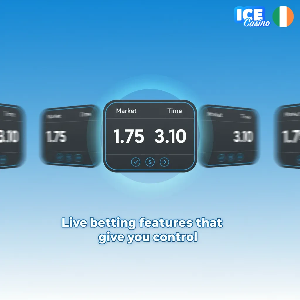 Live betting: in-play odds, cashout, trackers, stats, fast markets for multiple sports.