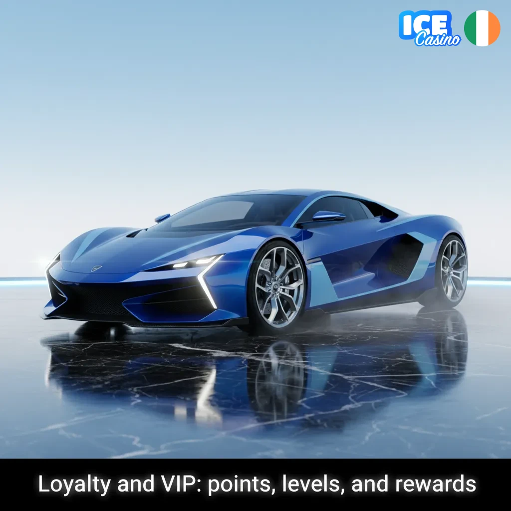 Ice Casino loyalty – tier ladder, points, Level 1–VIP Elite, better cashback, rewards, exchange rates.