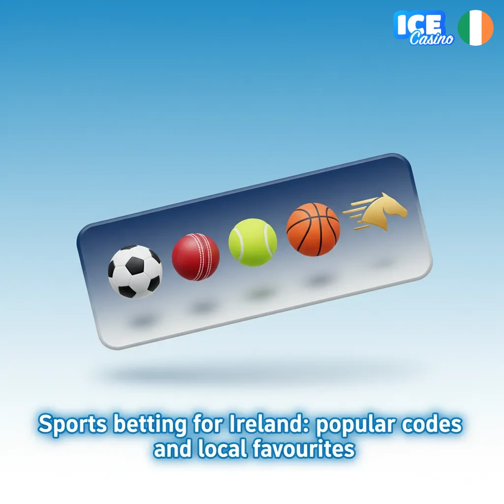 Ice Casino sports betting – football, Gaelic games, rugby and horse racing with live Irish odds.