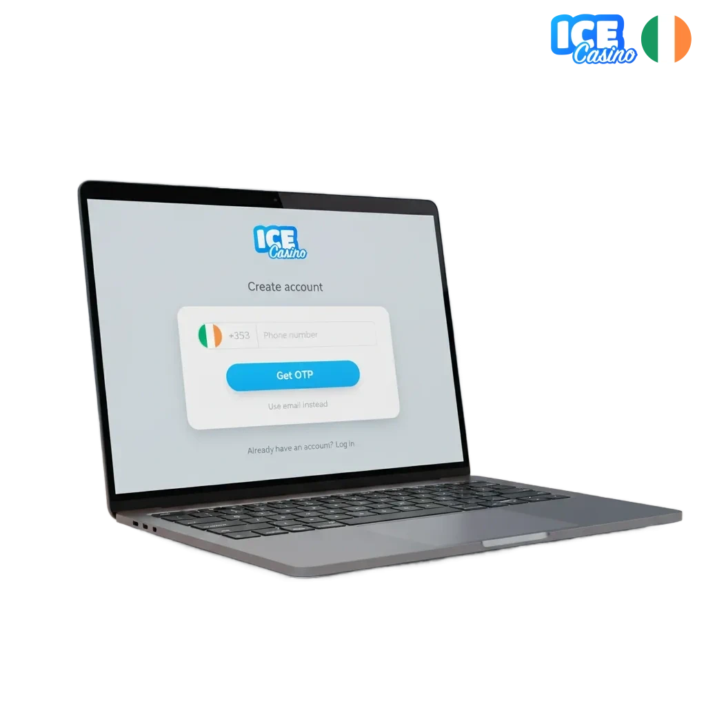 Ice Casino signup in minutes with +375% to €1,500 and 220 spins.