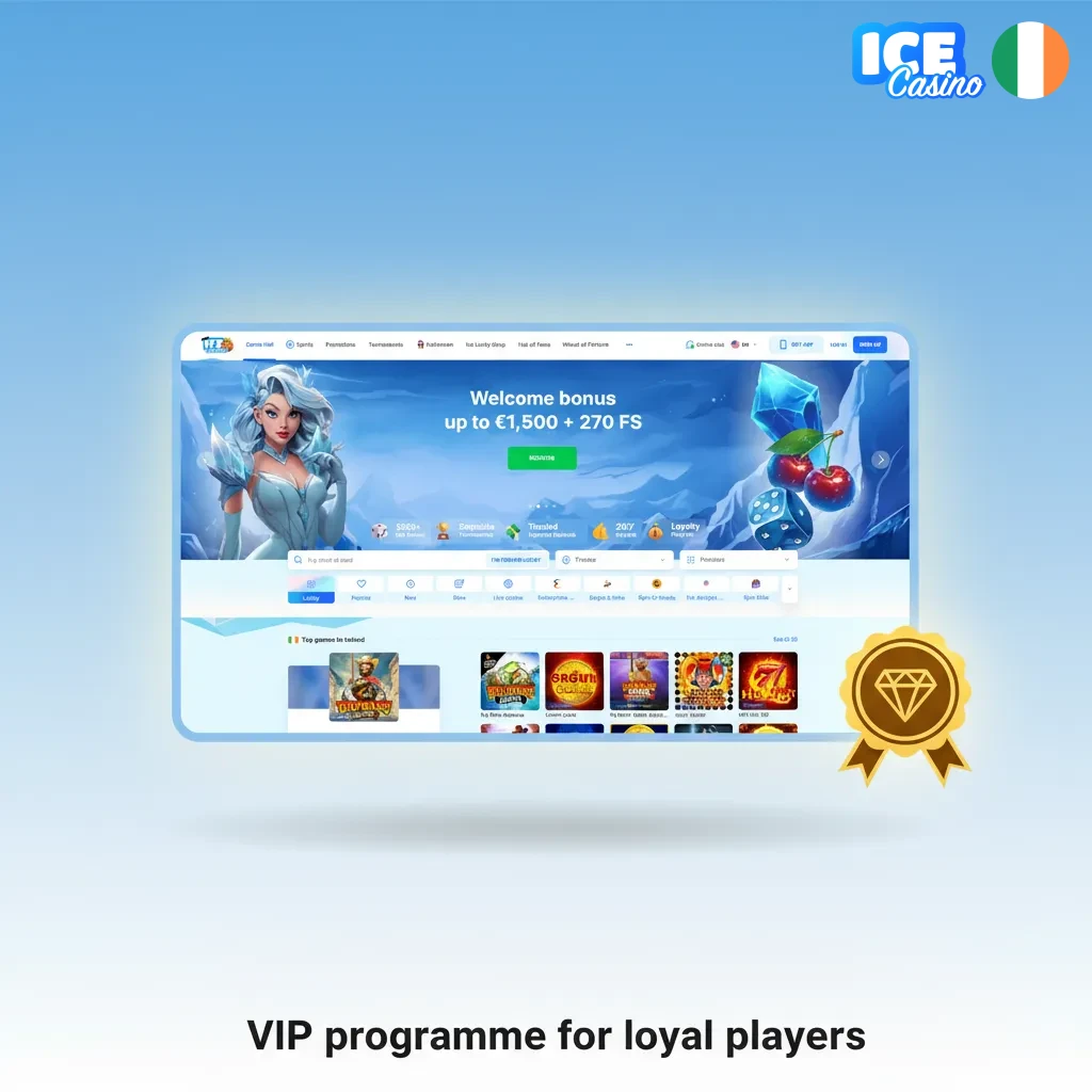 VIP programme: tiers, cashback, personal manager, higher limits, exclusive bonuses.