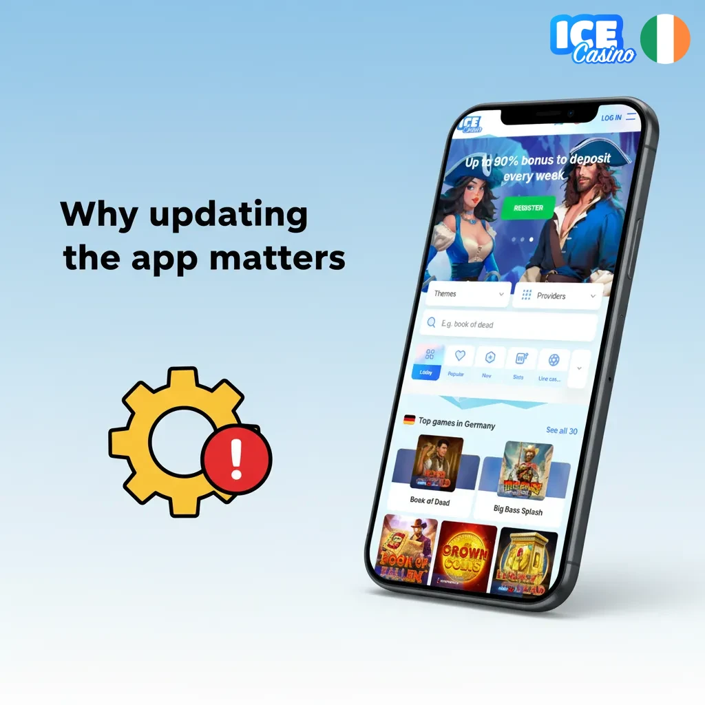 Ice Casino app updates – faster play, fewer bugs, stronger security, smoother betting.